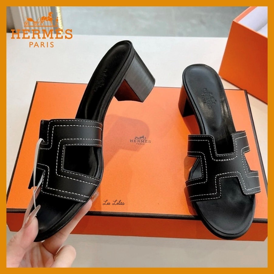 【5cmヒール★シンプル】HERMES サンダル 《Oasis》