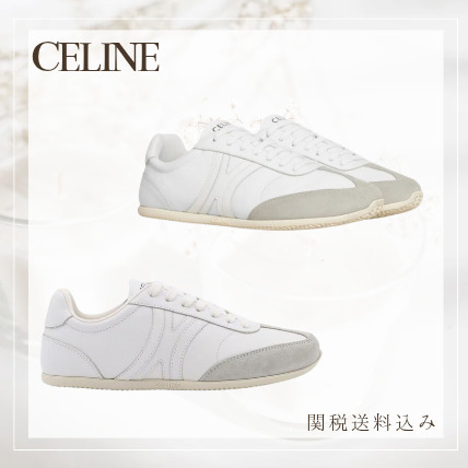 【CELINE】ジョガー レースアップ ロースニーカー ホワイト