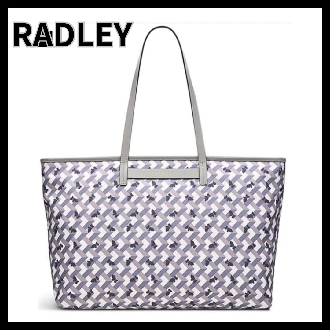【RADLEY】Finsbury Geo ジオ 幾何学 ドッグ ロゴ トート バッグ