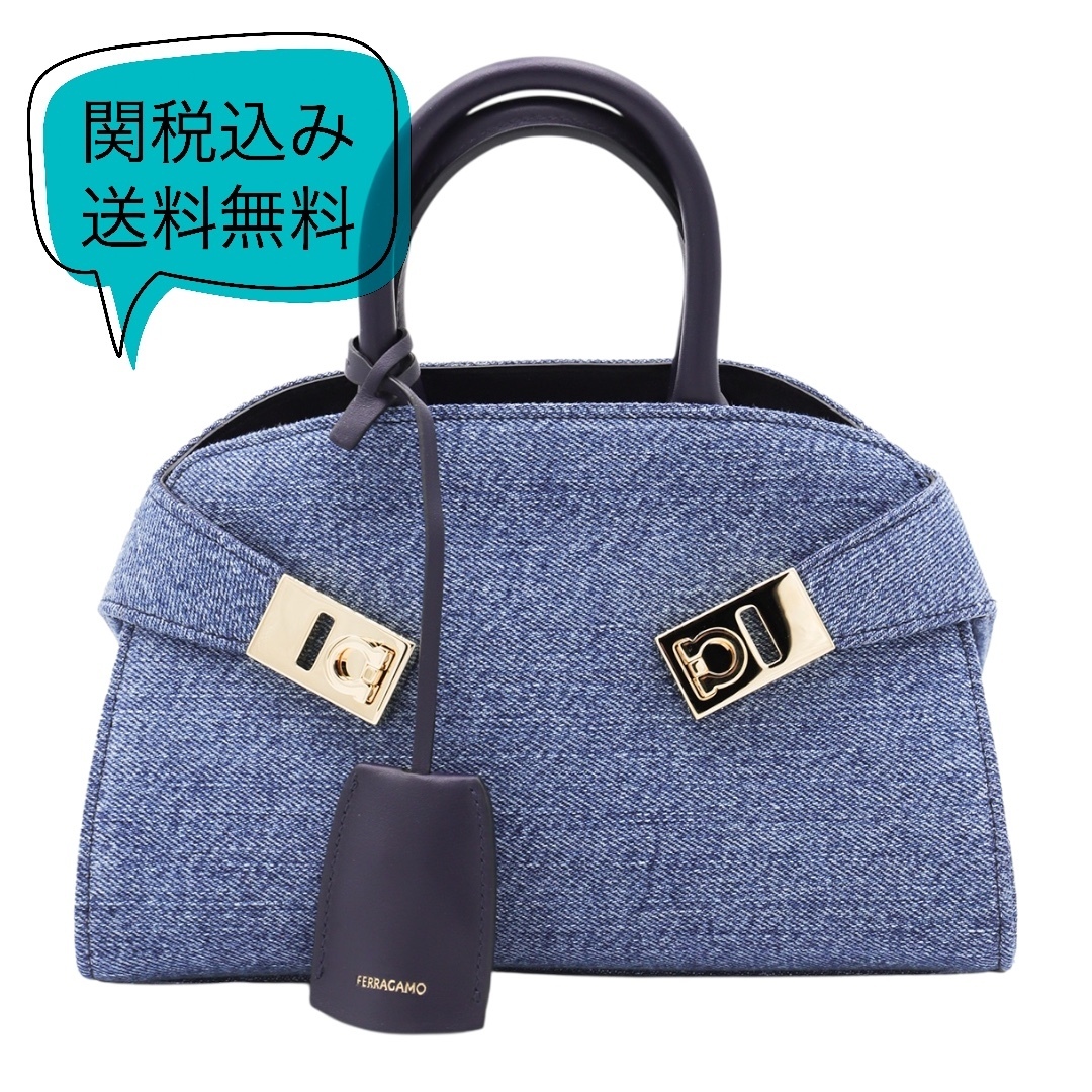 関税送料込み FERRAGAMO HUG バッグ XS ミニ