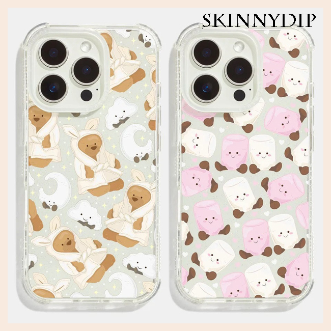 【SKINNYDIP】iphoneケース マシュマロ くま バスローブ