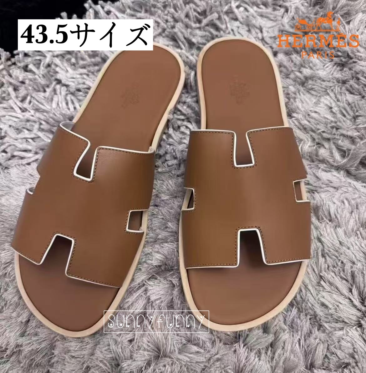 《VIPセール★》HERMES  サンダル 43.5サイズ サイズ小さめ