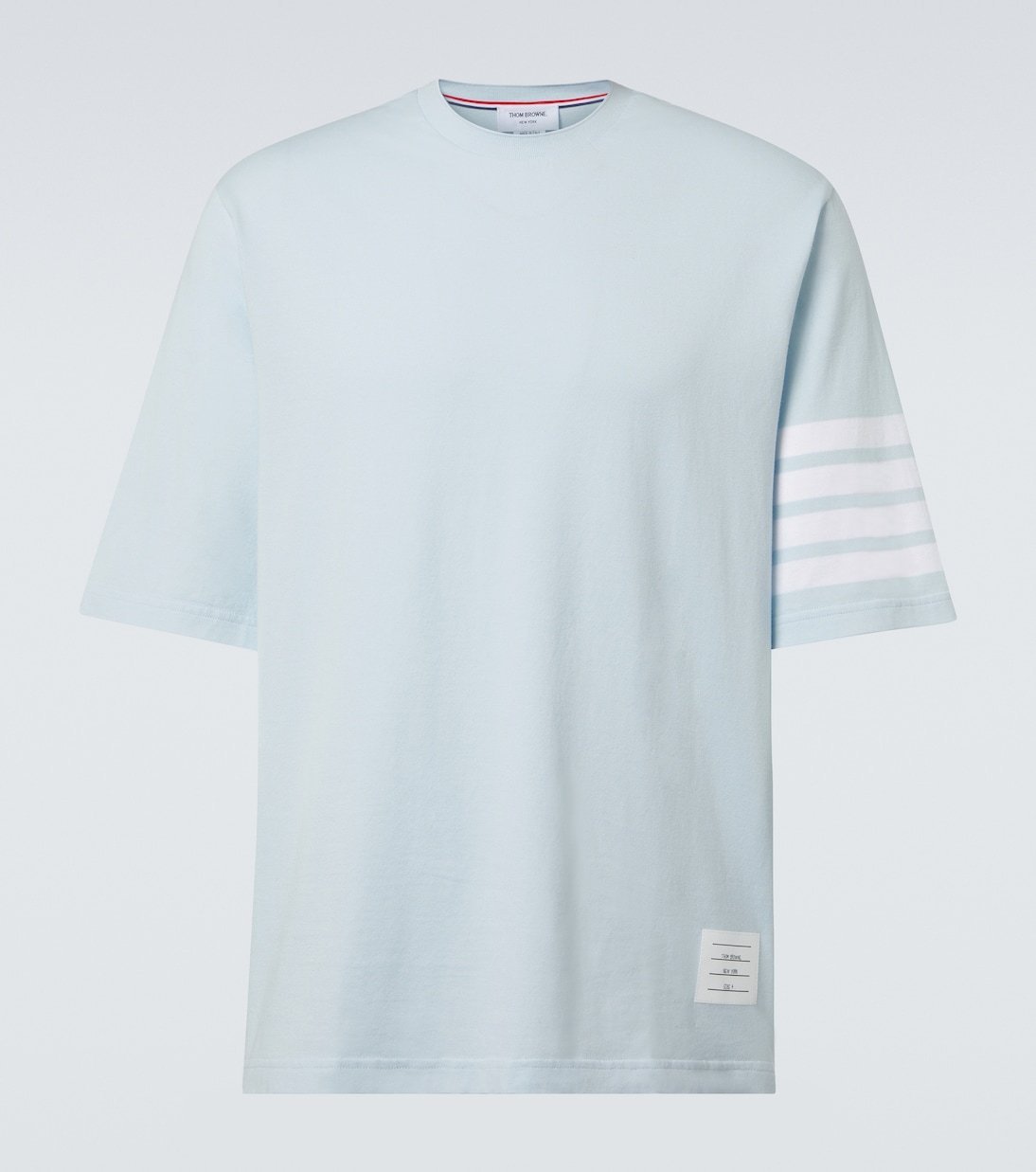 【Thom Browne】 4-BarコットンジャージTシャツ