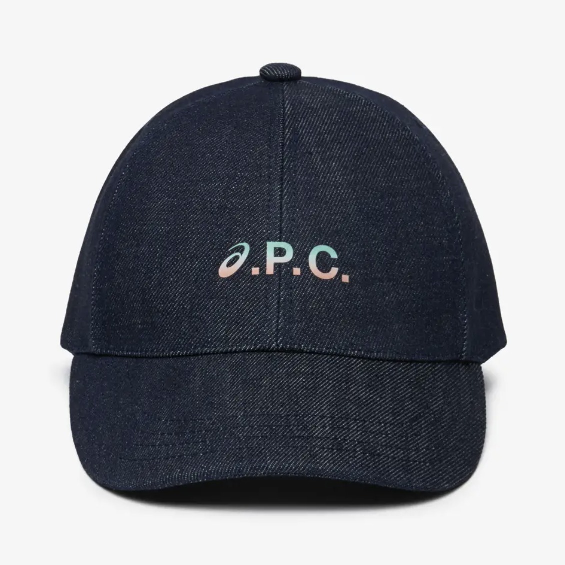 【関税込】◆A.P.C. アーペーセー x アシックス◆ロゴ キャップ
