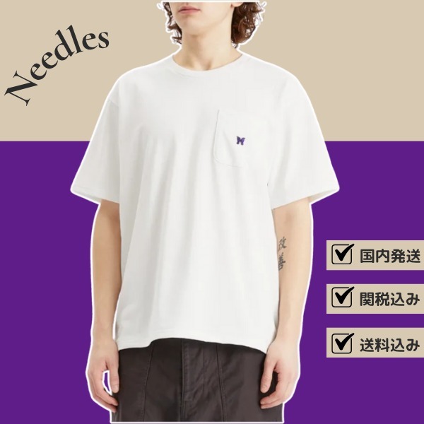 【Needles】関税込■パピリオン ポケット Tシャツ