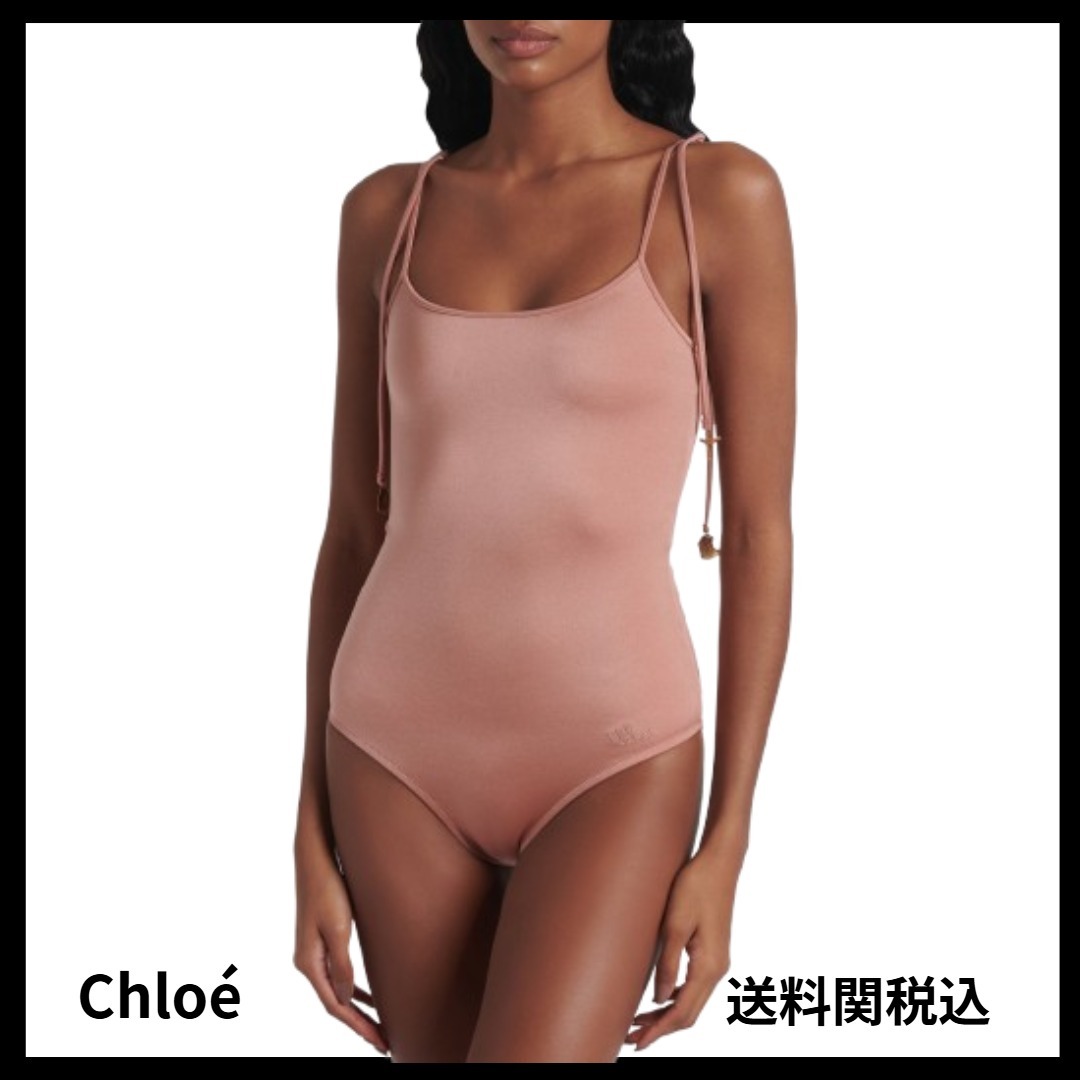 送料関税込★CHLOE★ジャージー素材の水着
