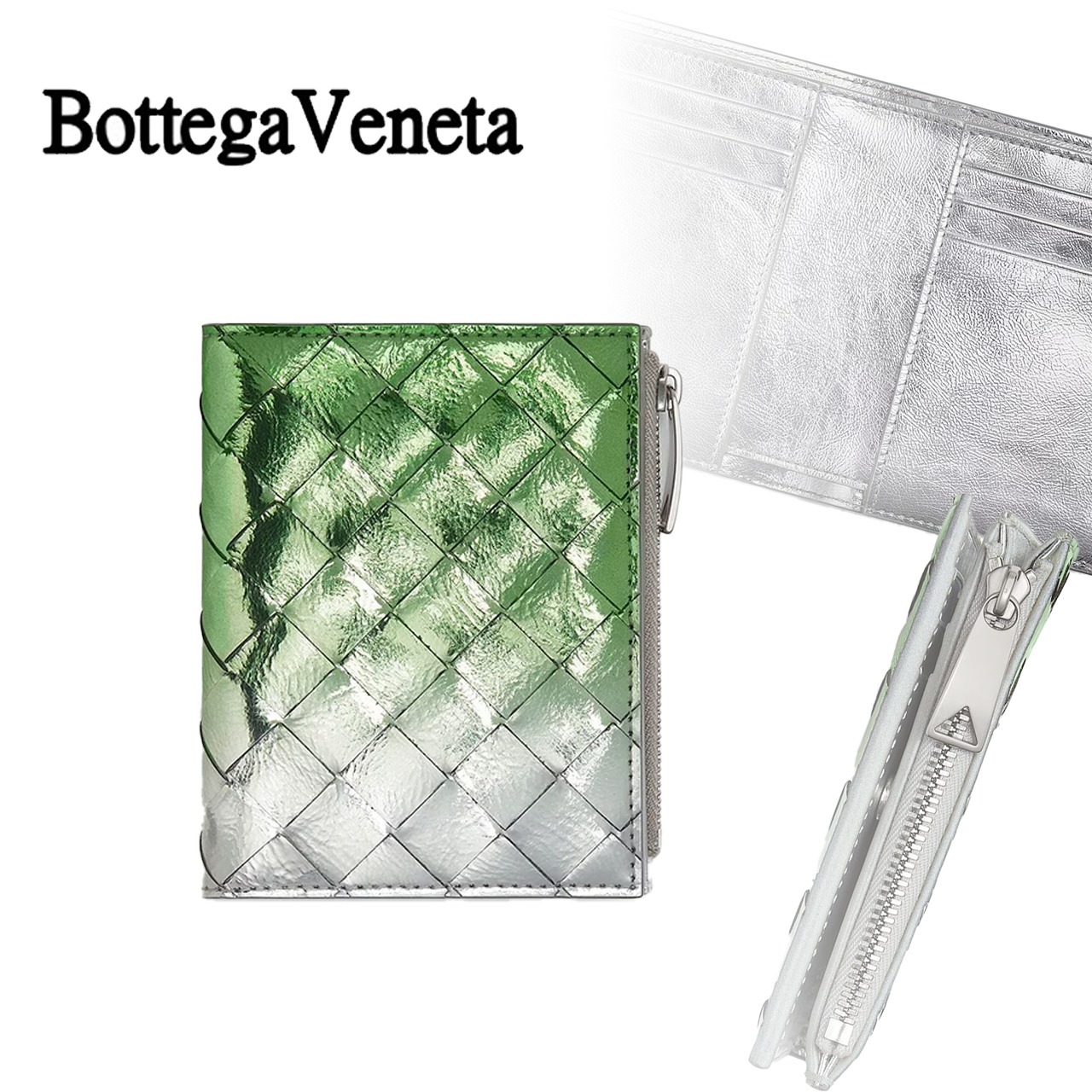 【BOTTEGA VENETA】イントレチャート 二つ折りウォレット