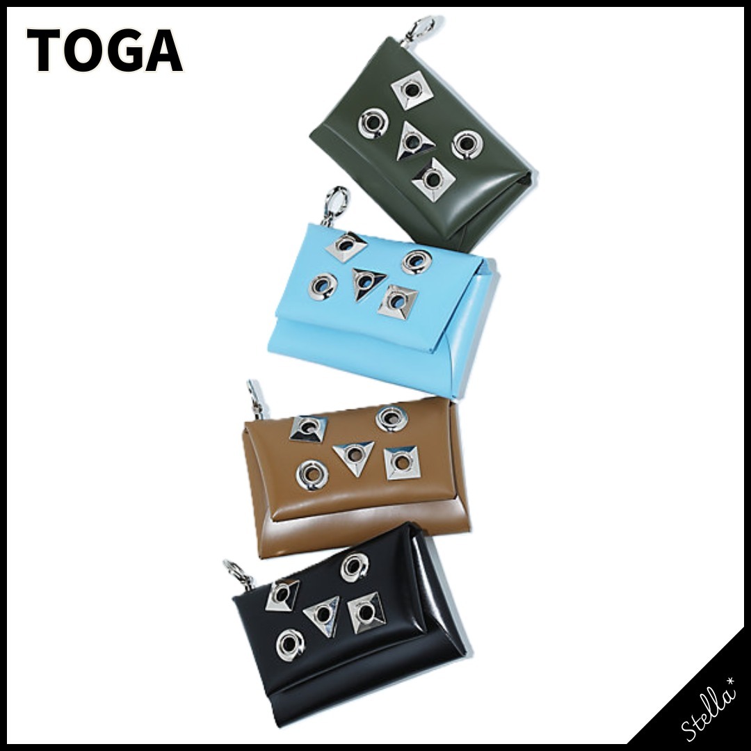 注目■TOGA■人気 メタルモチーフカードケース 国内発 すぐ届く