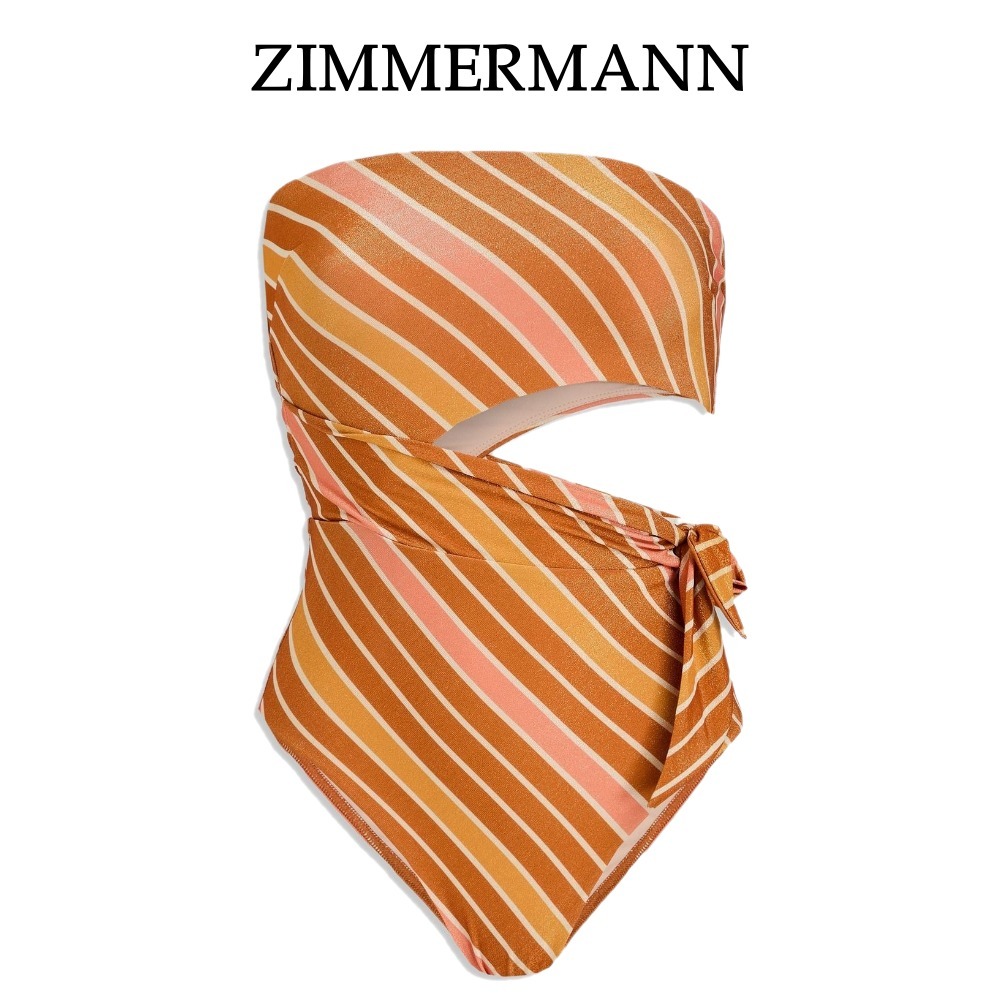 【ZIMMERMANN】ストラップレス スイムウェア カットアウト
