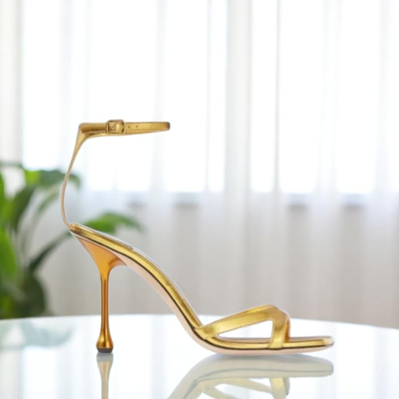 直営店‐Jimmy Choo‐ lxia 90mm サンダル