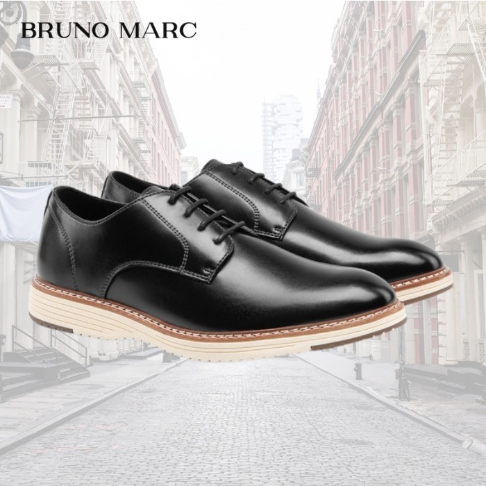US限定☆ Bruno Marc レースアップ ビジネスシューズ