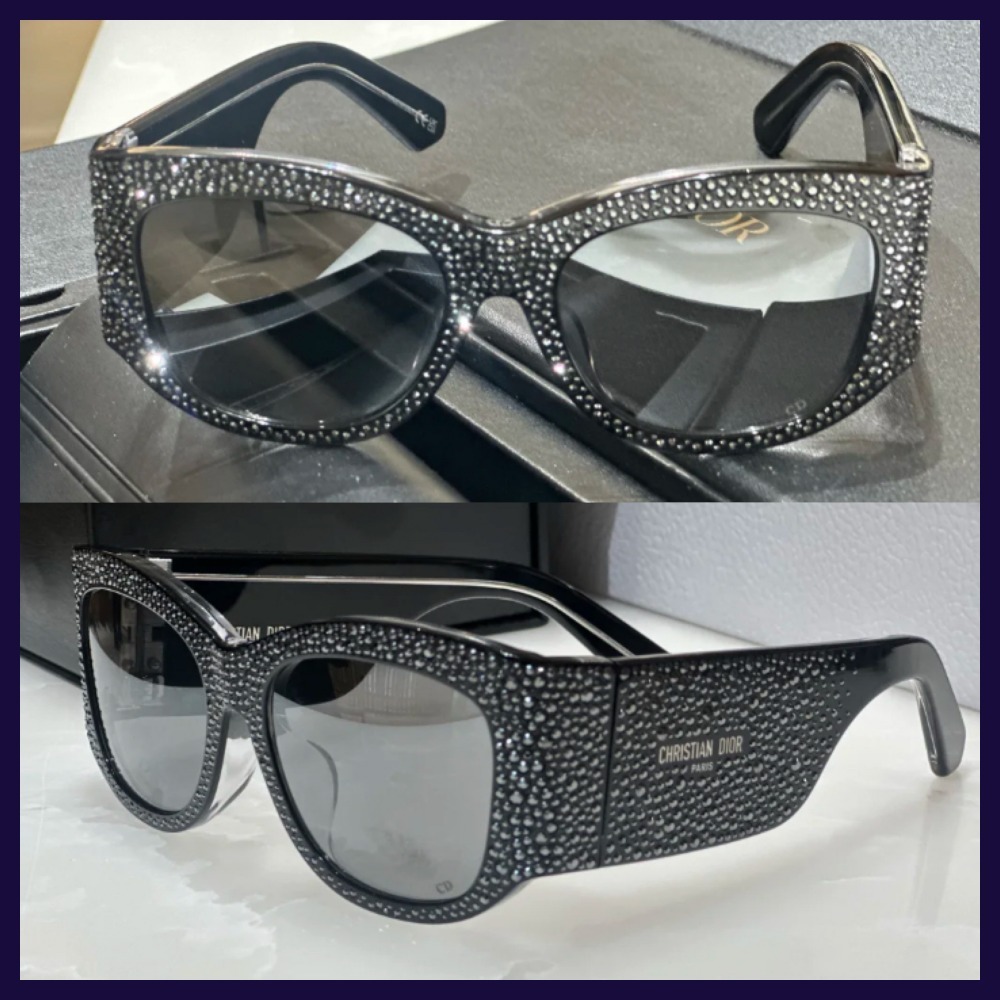 【ボーダーが可愛い♪】DIOR サングラス