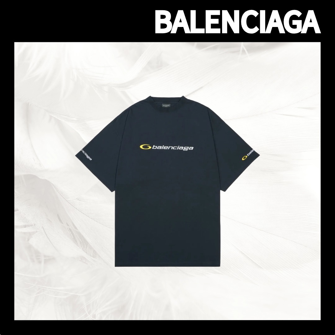 【BALENCIAGA】Oversized Short-sleeved T-shirt/全国送料込み