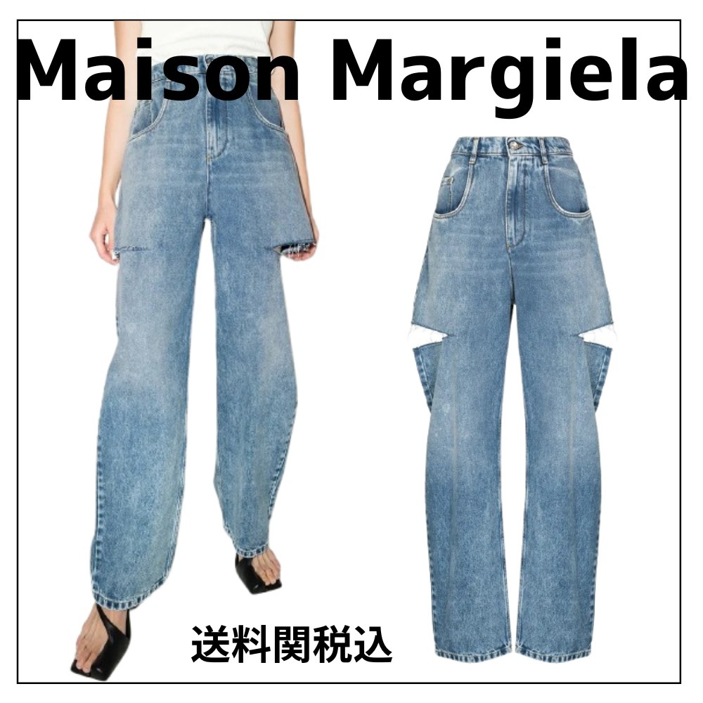 送料関税込【Maison Margiela】カットアウトジーンズ