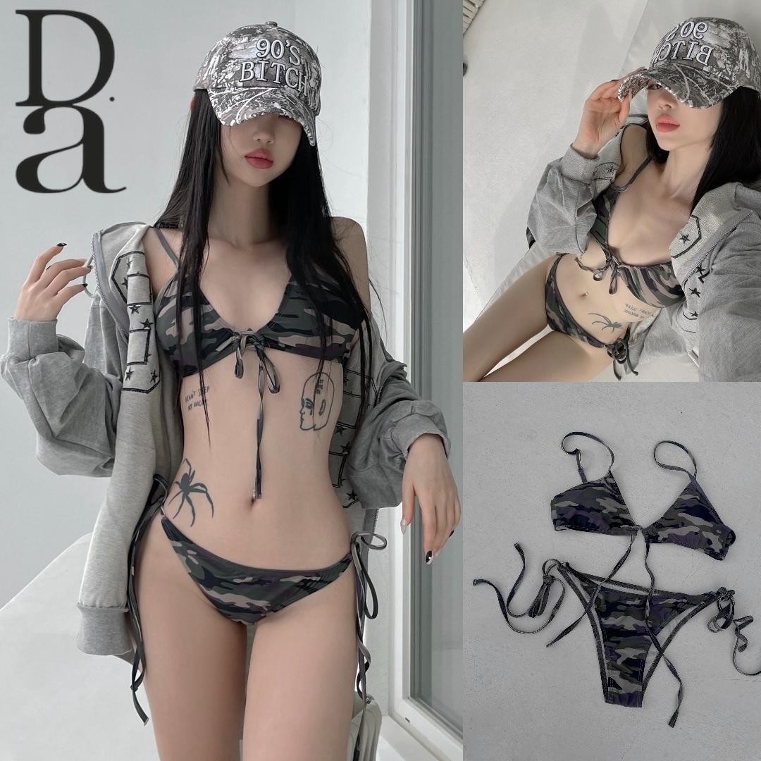 【THEAIRTOWN】like camo bikini ☆韓国人気☆