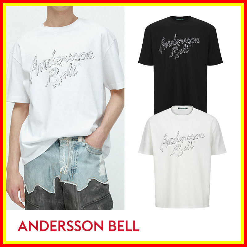 [ANDERSSON BELL] UNISEX LIQUID LOGO T-SHIRT atb1405u/追跡付