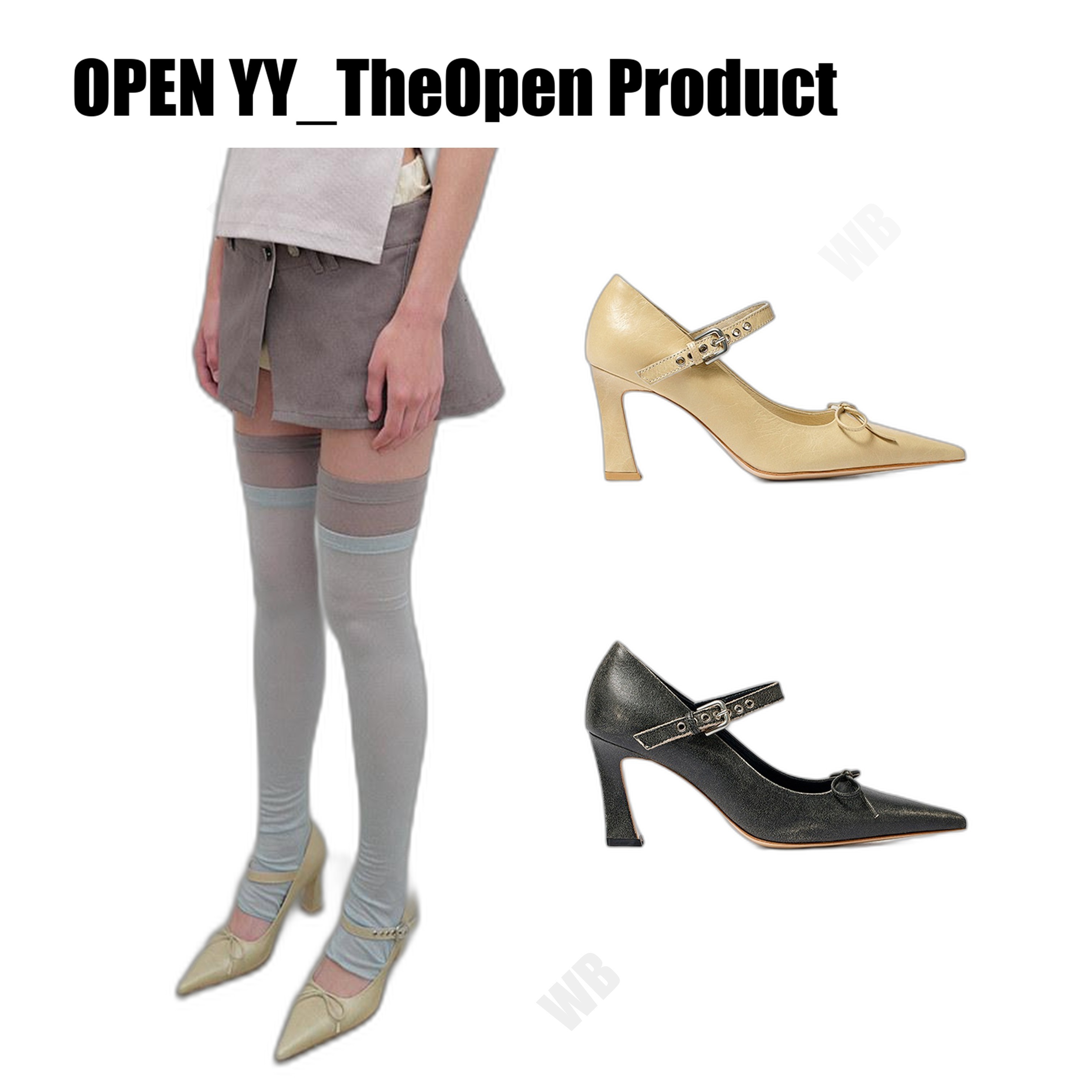 [OPEN YY_TheOpen Product] BUCKLE POINTY HEELS ☆送料込☆