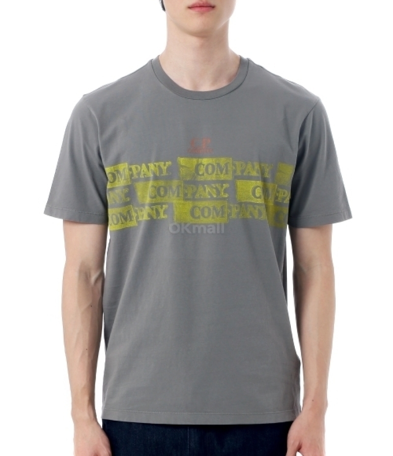 CP COMPANY｜ (24/1 Jersey Horizontal Logo T-Shirt (18CMT