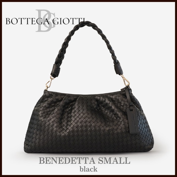 【凛とした艶めき】Bottega Giotti Benedetta Small ブラック