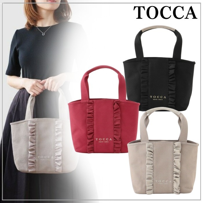 【フェミニン】TOCCAトッカ キャンバストートバッグ
