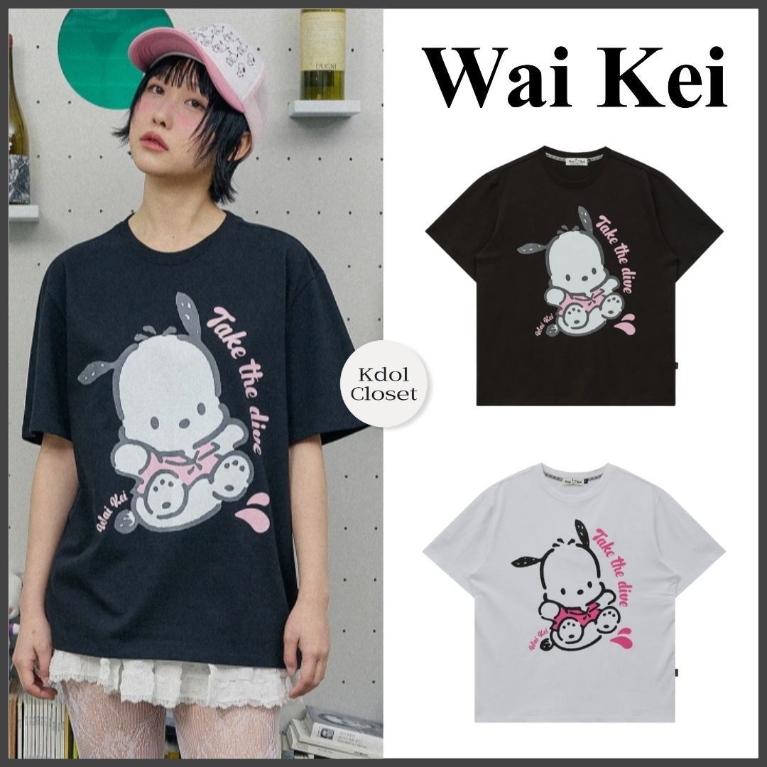 ポチャッコ [WAIKEI] JUMPING POCHACCO HALF SLEEVE T-SHIRT