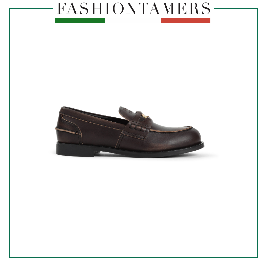 ローファー・オックスフォード MiuMiu 5D773DF020.3G48 Loafers