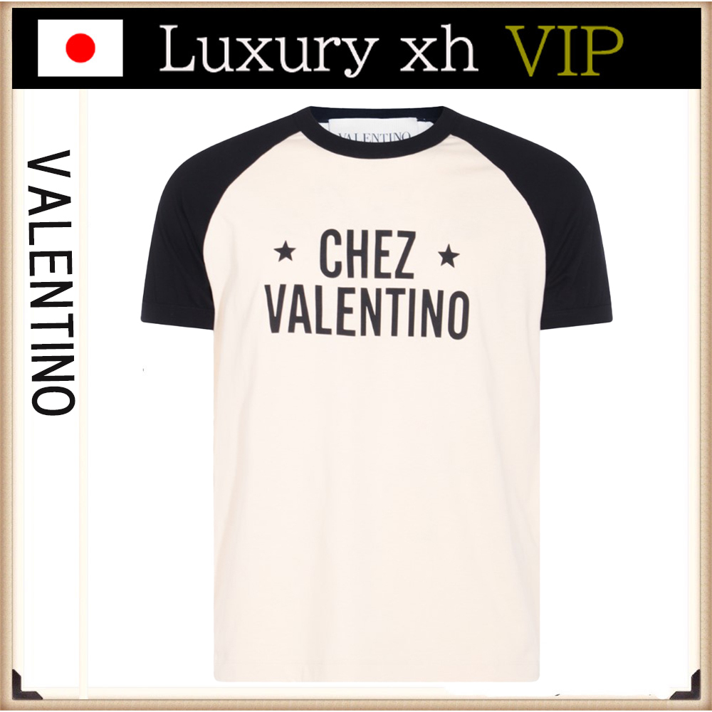 25AW VALENTINO シェ ヴァレンティノプリント コットン Tシャツ