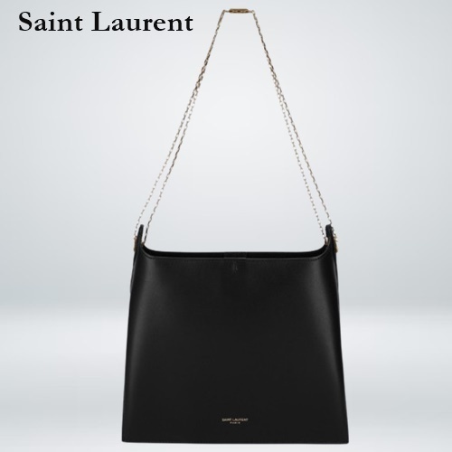 Saint Laurent サンローラン ロゴ チェーン ショルダーバッグ