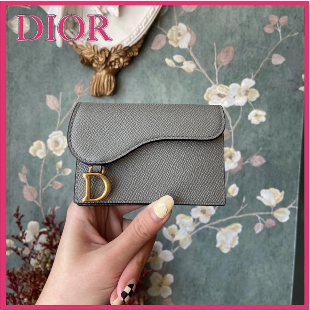 【使いやすい！】Dior サドル コンパクト財布