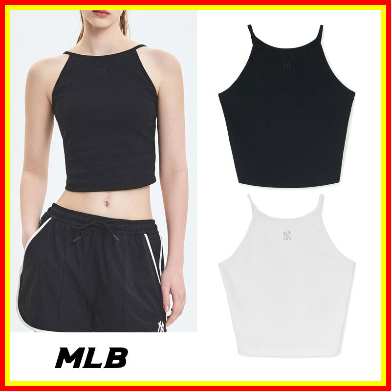 [MLB] Women's Basic Slim Crop Nashi T-Shirt /追跡付
