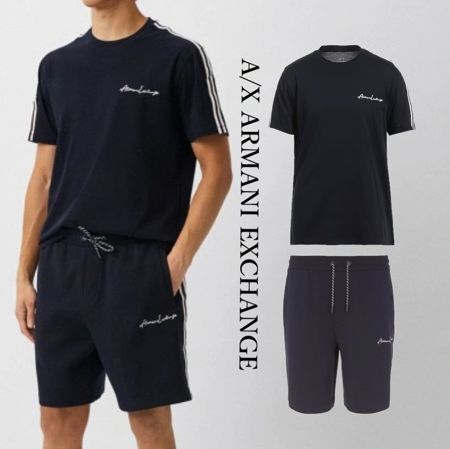 関税込 上下 A/X ARMANI EXCHANGE Tシャツ/スウェットパンツ