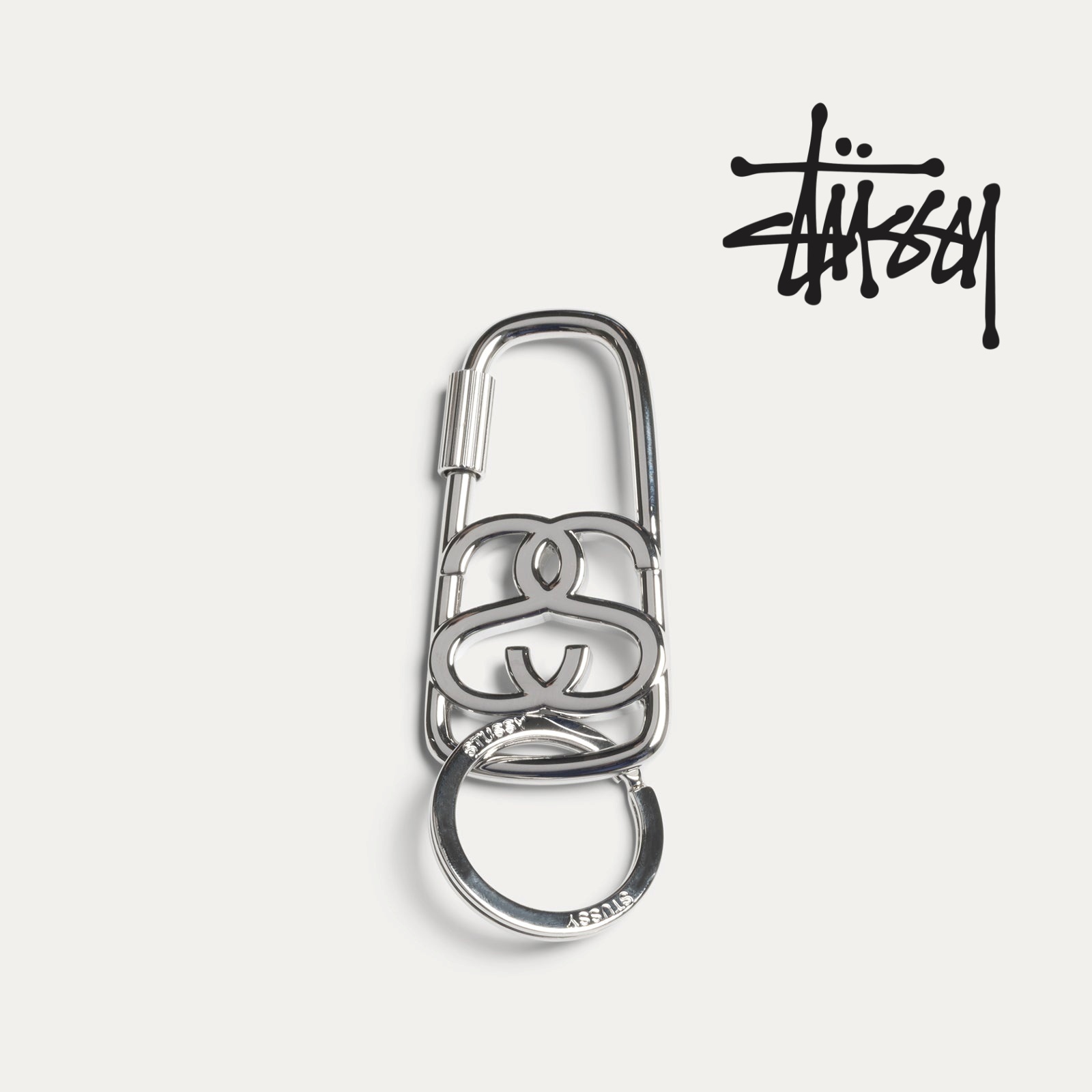 【国産】 STUSSY】SS (STUSSY/キーケース CARABINER TWIST LINK 小物