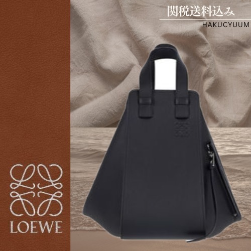 LOEWE ロエベ ハンモック スモール バッグ ブラック