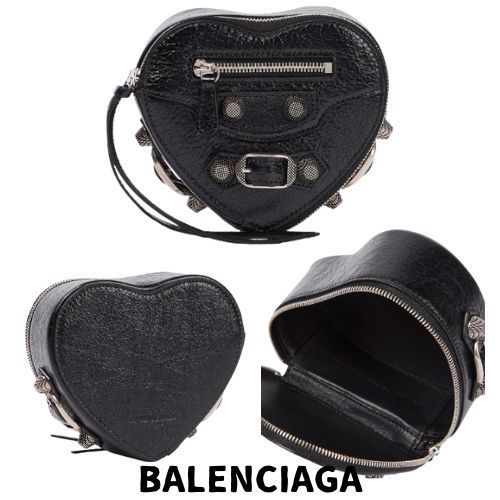 【BALENCIAGA】ル・カゴーレ ハートレザーコインケース