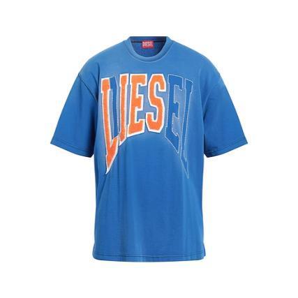 【DIESEL】ロゴ 入り 半袖 Ｔシャツ ブルー