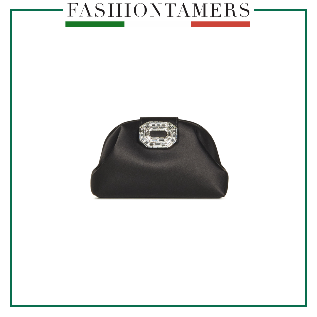 クラッチバッグ AMINA MUADDI CAMELIASATIN Clutches