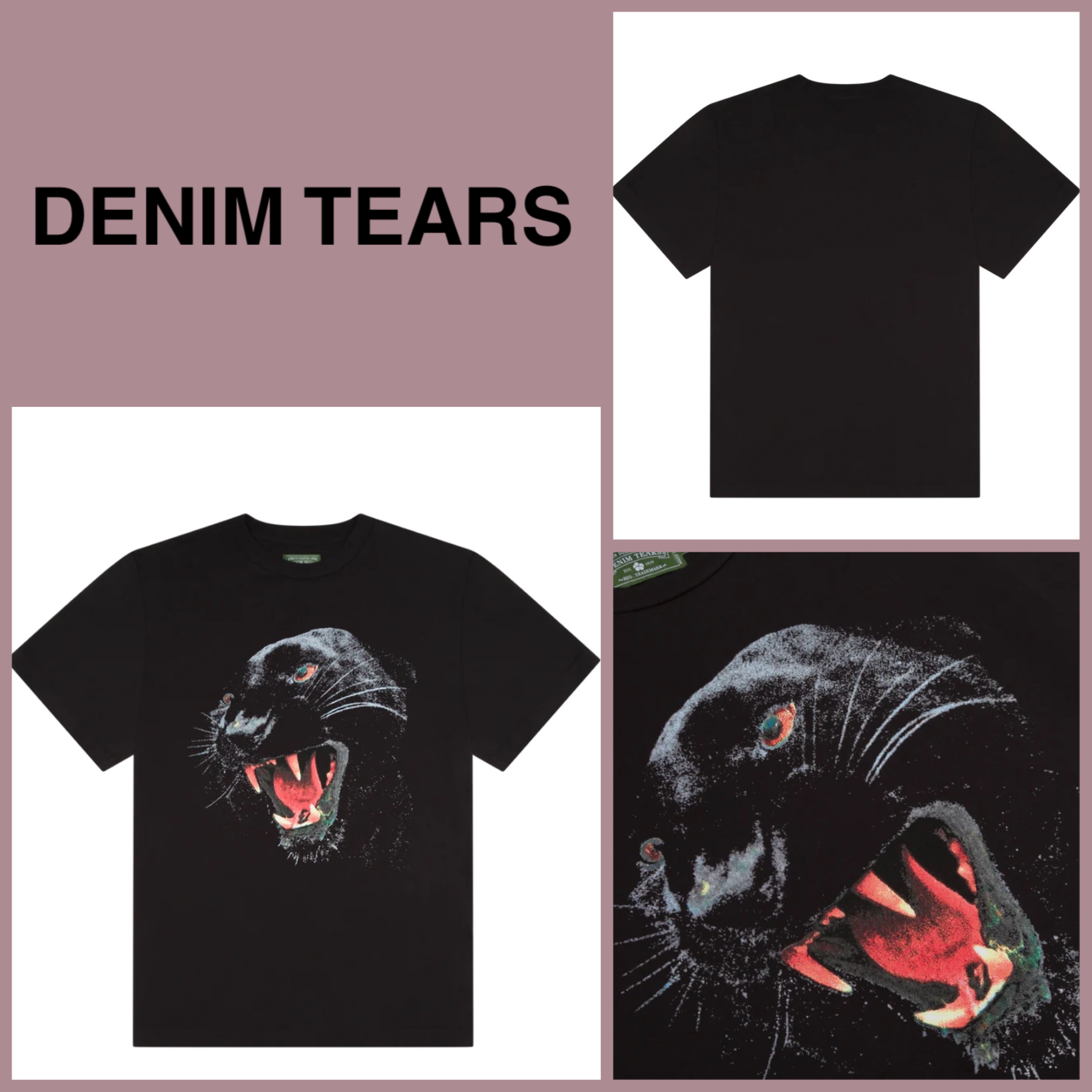 【Denim Tears】Panther Tシャツ