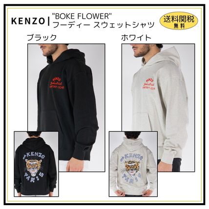 ケンゾー KENZO パーカー フーディー 子供服 ホワイト ボーイズ