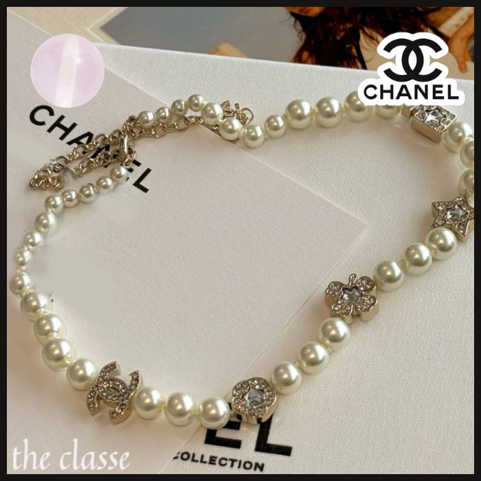 【可愛いパール×チャーム＊】華やかな輝き◆ CHANEL ネックレス