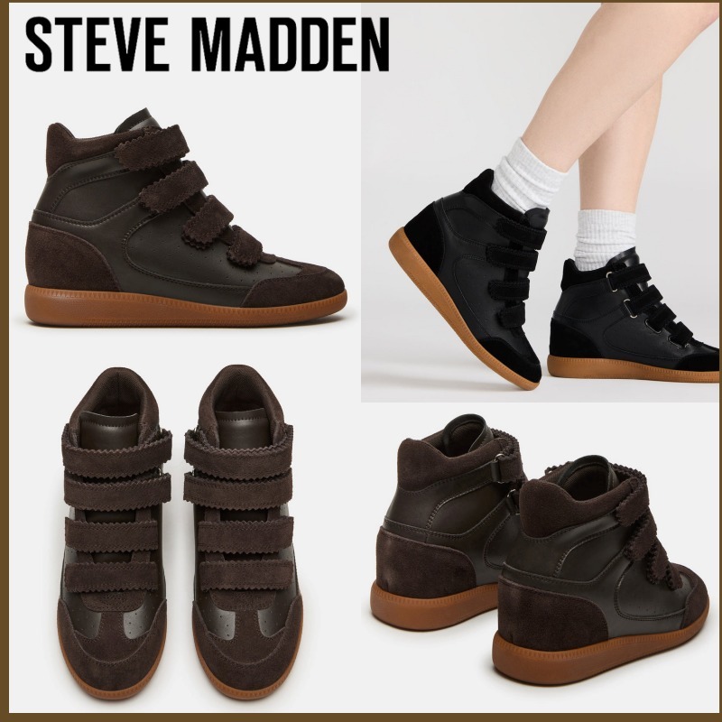 【Steve Madden】 MUSTANG スニーカー Brown Suede