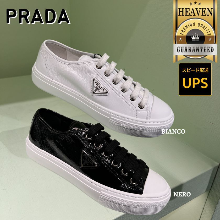 6万取引突破★UPS速達便利用！【PRADA】1E770N H27_スニーカー