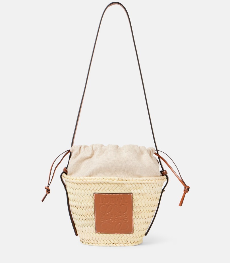 Loewe パウラのイビサ アナグラム織りショルダーバッグ