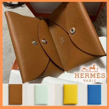 Om ブラウン（茶色）系 HERMES(エルメス) カードケース・名刺