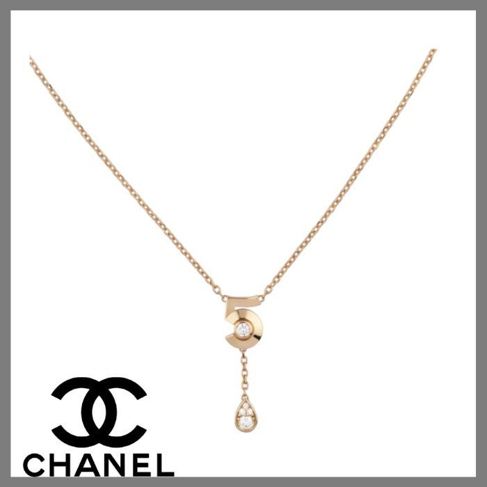 No.5★ 【CHANEL】Extrait De No.5 ネックレス 18K