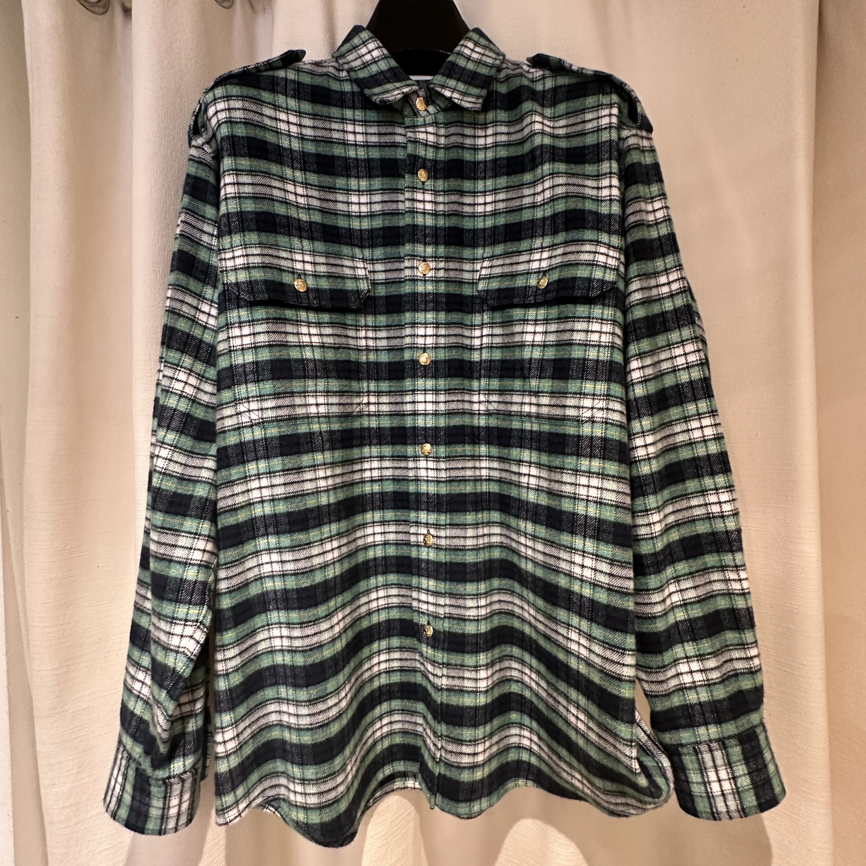 [VIPセール] CELINE セリーヌ 限定数量セール！チェックシャツ