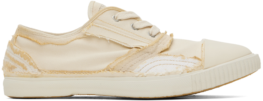 【関税込み】Maison Margiela ベージュ Inside-Out スニーカー