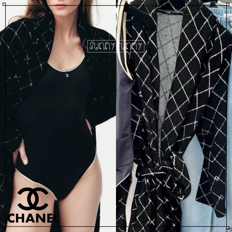 《25SSココビーチ★》CHANEL バスローブ