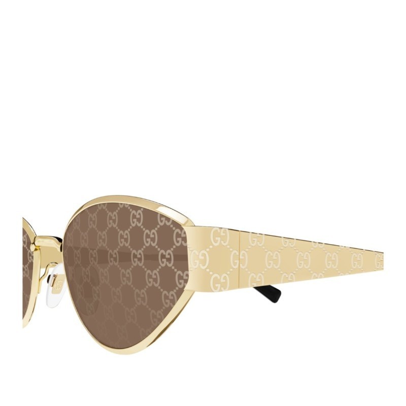 サングラス GUCCI Gucci - GG1853S - 003 gold gold brown