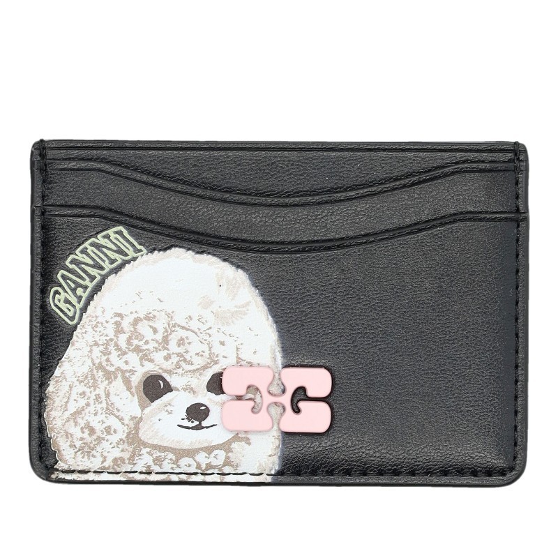 カードケース・名刺入れ Ganni FW25 CARD HOLDER ANIMANL (A67695898 099)