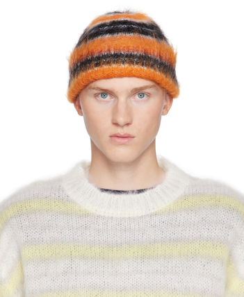 SALE : MARNI Cashmere & Mohair Knit Cap Made in Italy
